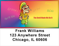 Let It All Hang Out Address Labels | LBFUN-45