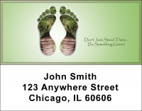 Leave A Green Trail Address Labels | LBFUN-50