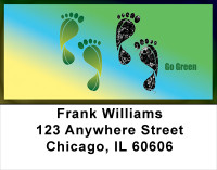 Think Green Address Labels | LBFUN-51