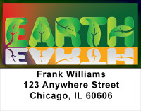 Think Green Address Labels | LBFUN-51