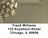 Gift Wrapped Address Labels | LBFUN-58
