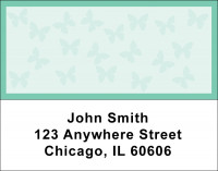 Butterfly Address Labels | LBGEO-04