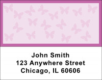 Butterfly Address Labels | LBGEO-04