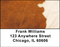 Cow Prints Address Labels | LBGEO-31