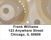 Java Inspired Circles Address Labels | LBGEO-99