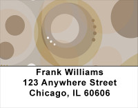 Java Inspired Circles Address Labels | LBGEO-99
