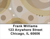 Java Inspired Circles Address Labels | LBGEO-99