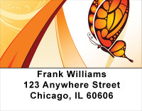 Butterfly Spotlight Address Labels | LBGEP-18