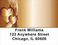 Heart Of Gold Address Labels