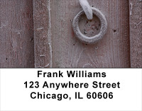 Frosty Wood Address Labels | LBGEP-29