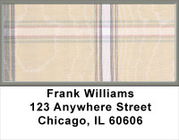 Soft Plaids Address Labels | LBGEP-32