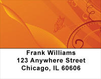 Hot Filigree Florentine Address Labels | LBGEP-44