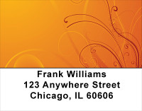 Hot Filigree Florentine Address Labels | LBGEP-44