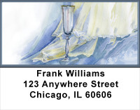 Romance With Wine And Lace Address Labels | LBLOV-10