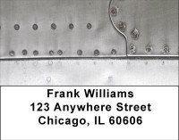 Warbirds Vingtage Metals Address Labels | LBMIL-11