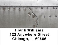 Warbirds Vingtage Metals Address Labels | LBMIL-11