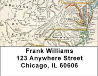 Historical East Coast Address Labels | LBMIL-13