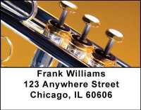 Trumpets Address Labels | LBMUS-03