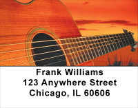 For Guitar Lovers Address Labels