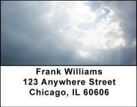 Silver Lining Address Labels | LBNAT-15