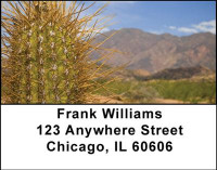 Cactus Flowers Address Labels | LBNAT-21