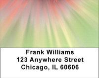 Pink Explosion Address Labels | LBNAT-23