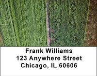 Fields Of Green Address Labels | LBNAT-27