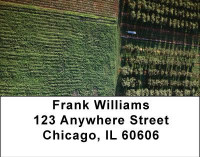 Fields Of Green Address Labels | LBNAT-27