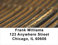 Bamboo Textures Address Labels | LBNAT-35