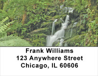 Tropical Falls Address Labels | LBNAT-48