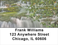 Tropical Falls Address Labels | LBNAT-48