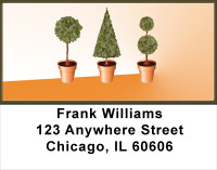 Topiary Trees Address Labels | LBNAT-67