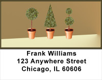 Topiary Trees Address Labels | LBNAT-67