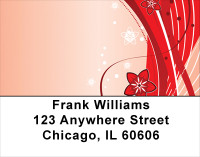 Filigree Floral And Lace Abstract Address Labels