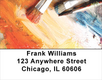 Colorful Palette Address Labels | LBPRO-04