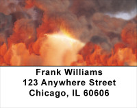 Heroic Firefighter Address Labels | LBPRO-18