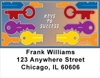 Keys To Success Address Labels | LBPRO-20