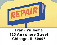 Mechanics - #2 Address Labels | LBPRO-34