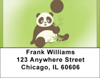 Panda Play Address Labels | LBQBA-25