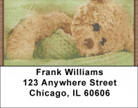 Vintage Snuggle Buddy Address Labels | LBQBA-26