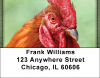 Cocky Roosters Address Labels