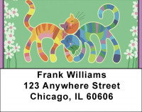 Purrfectly Adorable Address Labels