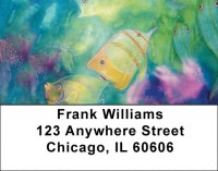 Underwater Splender Address Labels | LBQBC-47
