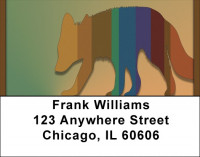 Foxy Fashion Address Labels | LBQBC-49