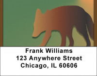 Foxy Fashion Address Labels | LBQBC-49