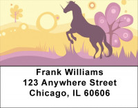 Wild And Free Fantasy Address Labels