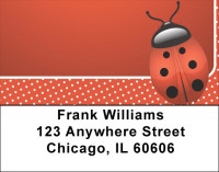 Ladybug Seeing Red Address Labels | LBQBC-89
