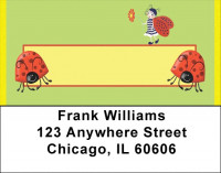 Lucky Ladybug Fairy Address Labels | LBQBC-91