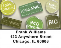 Environmental Stickers Address Labels