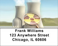 Nuclear Poser Address Labels | LBQBE-34